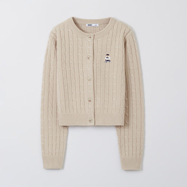 SPAO Women Long Sleeve Woody Crop Cardigan SPCKF12G51 Mix