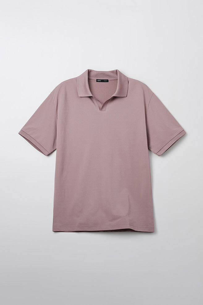 SPAO Men Short Sleeve Polo Collar Tee