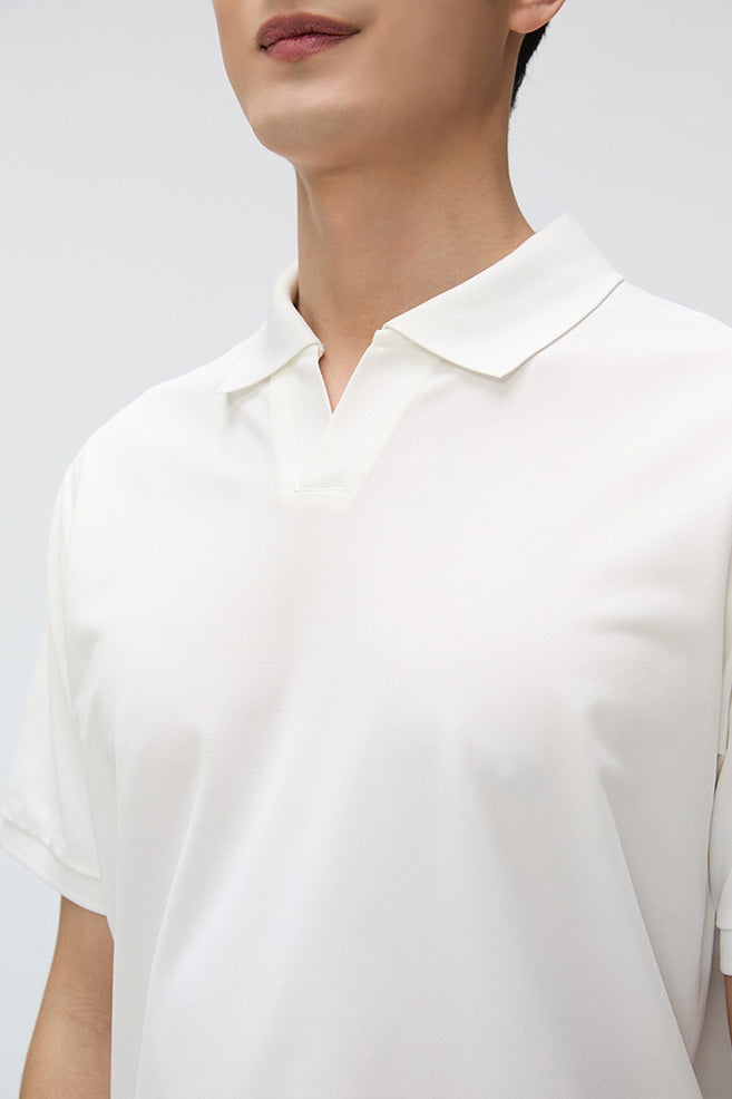 SPAO Men Short Sleeve Polo Collar Tee