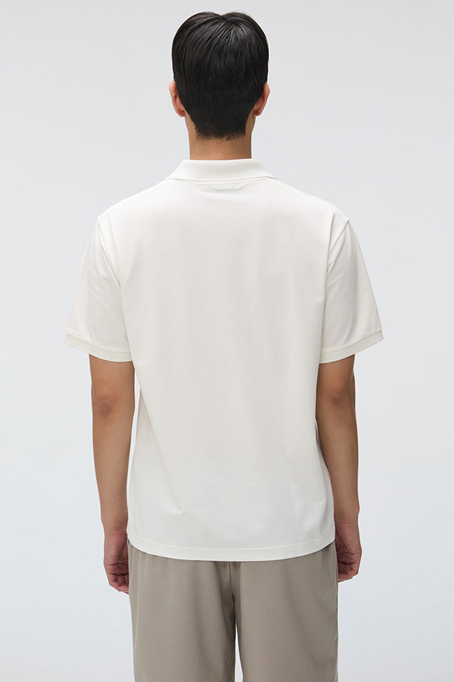 SPAO Men Short Sleeve Polo Collar Tee