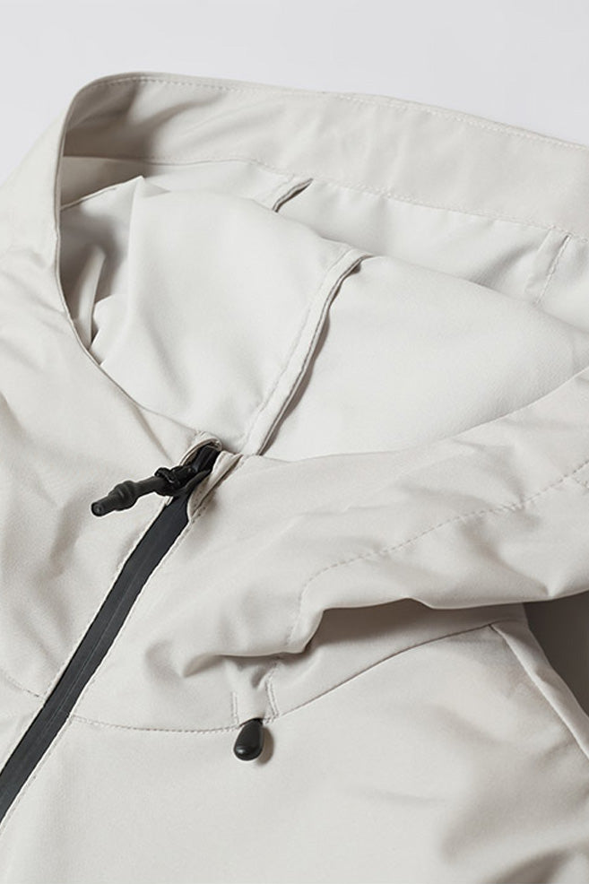 Men Long Sleeve 3 Layer Windbreaker