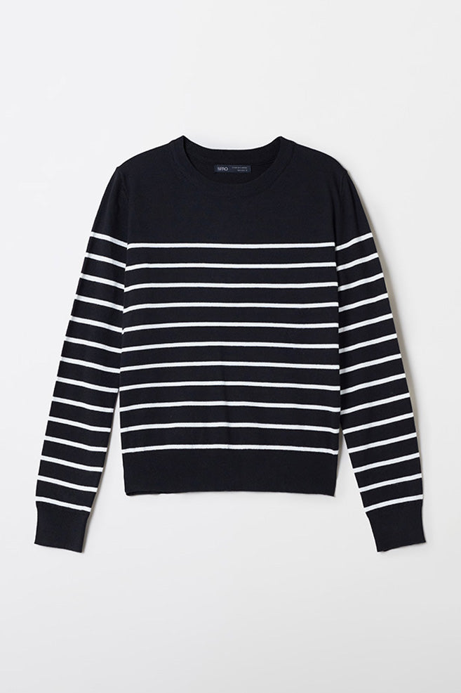 Women Long Sleeve Soft Yarn Round Neck Knitwear