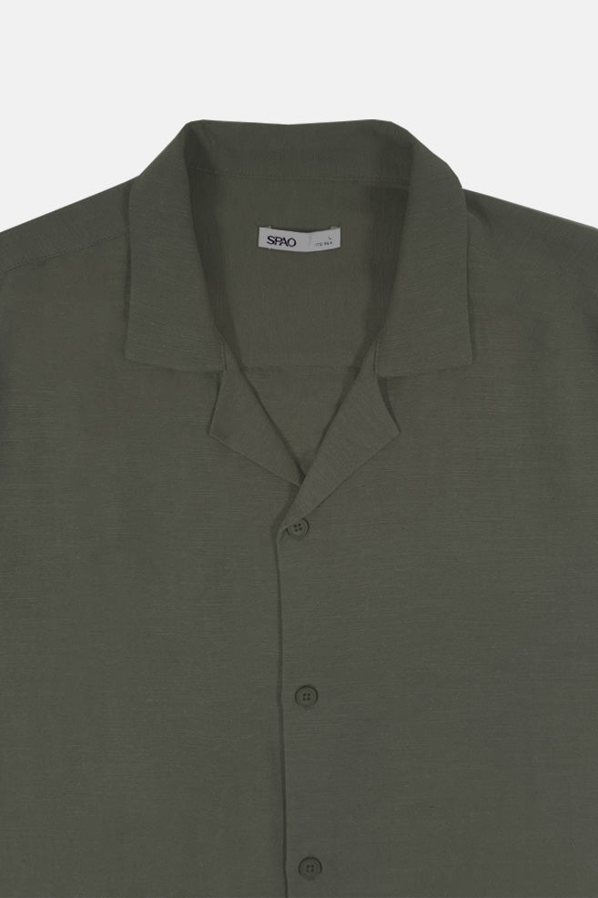 SPAO Men Short Sleeve Collar Shirt