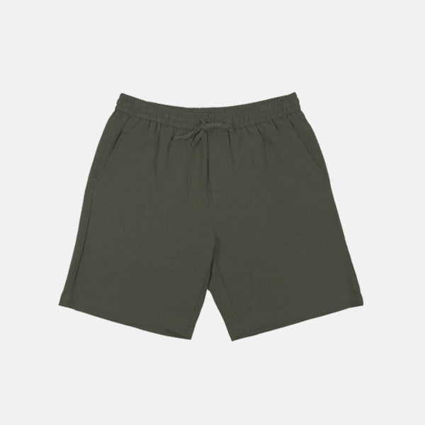 SPAO Men Linen Shorts SPLCF13C07 Black