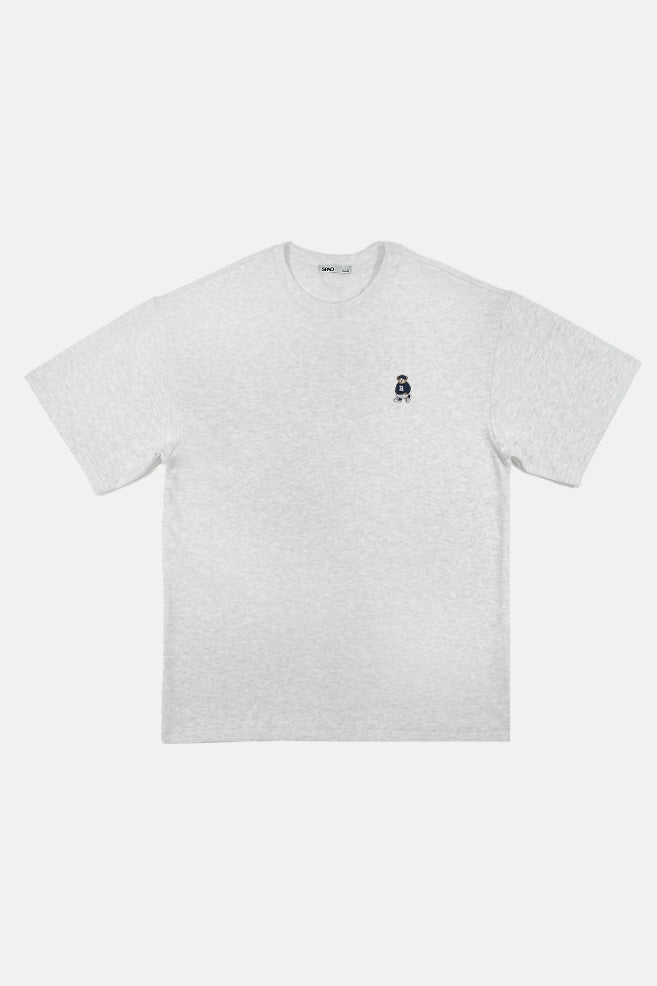 SPAO Men Short Sleeve Woodie Embroidered T-Shirt