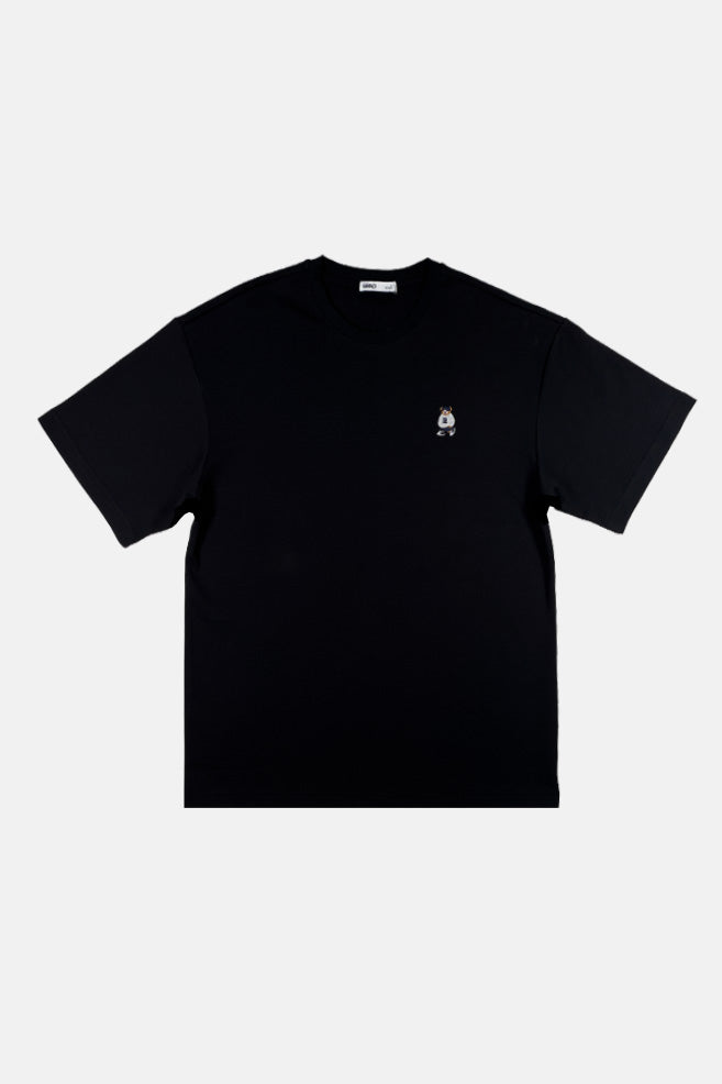SPAO Men Short Sleeve Woodie Embroidered T-Shirt
