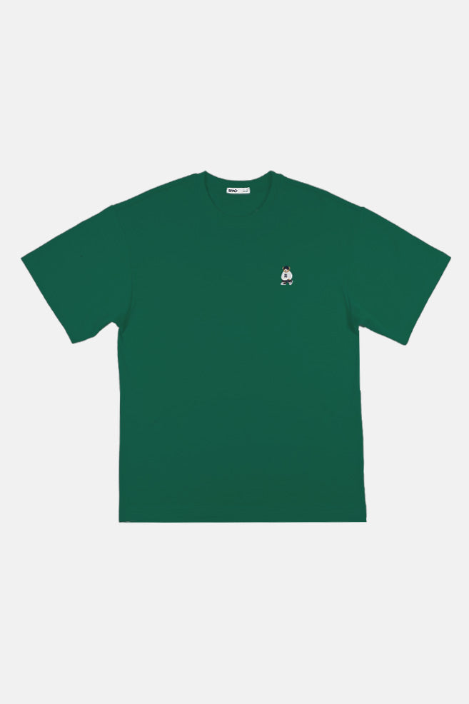SPAO Men Short Sleeve Woodie Embroidered T-Shirt