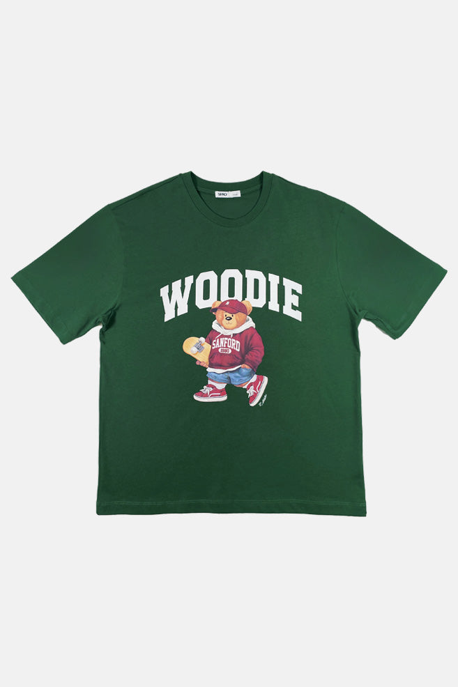 SPAO Men Short Sleeve Woodie T-Shirt