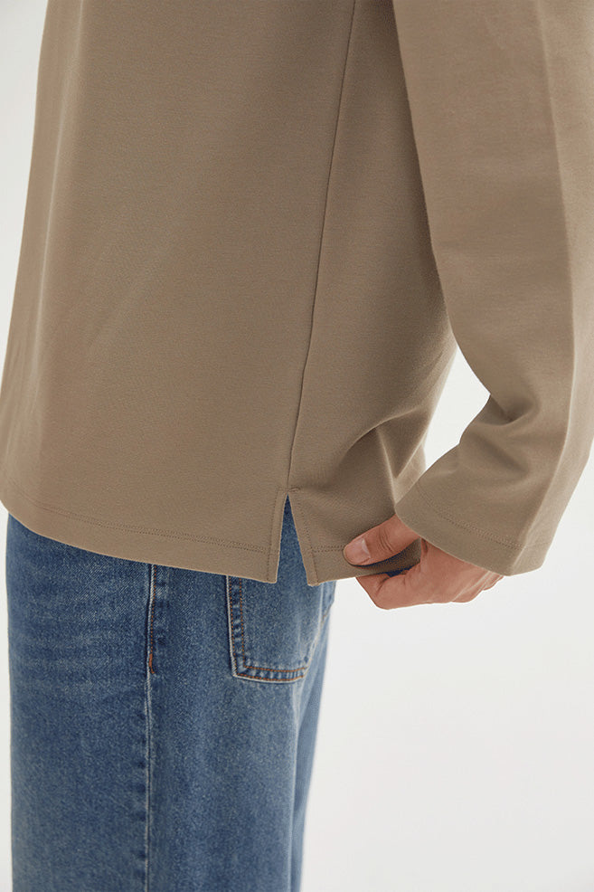 Men Long Sleeve Milano Loose Fit Tee