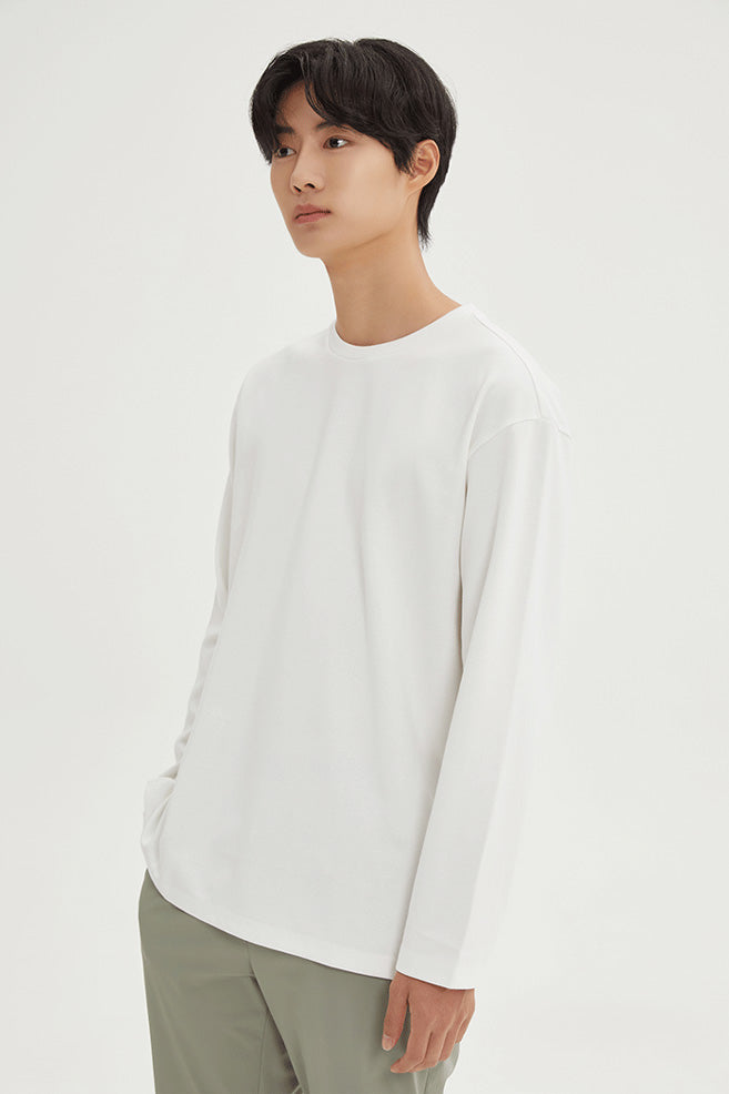 Men Long Sleeve Milano Loose Fit Tee