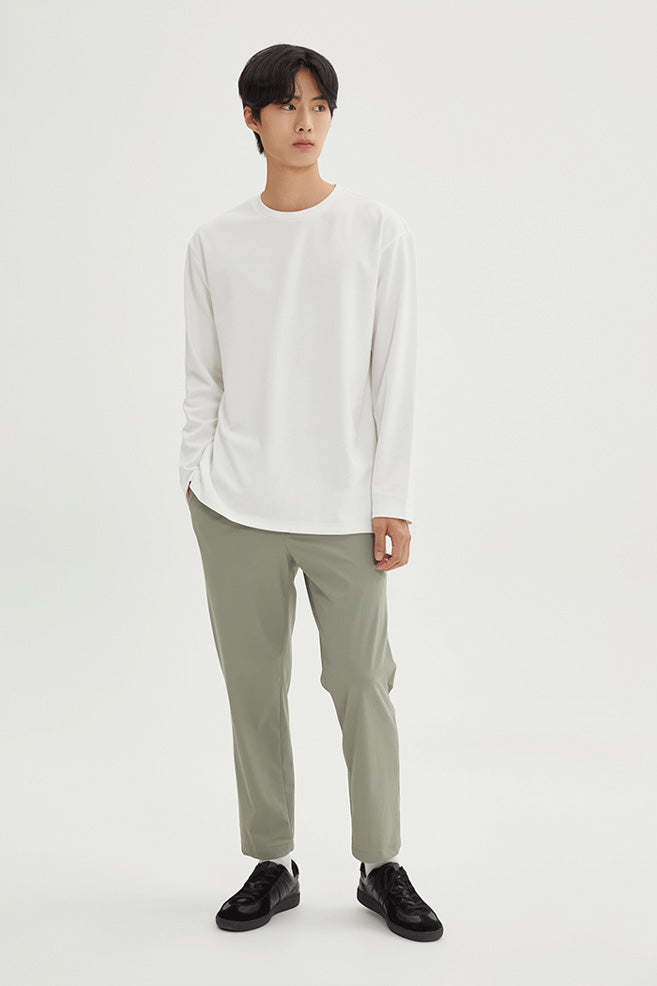 Men Long Sleeve Milano Loose Fit Tee