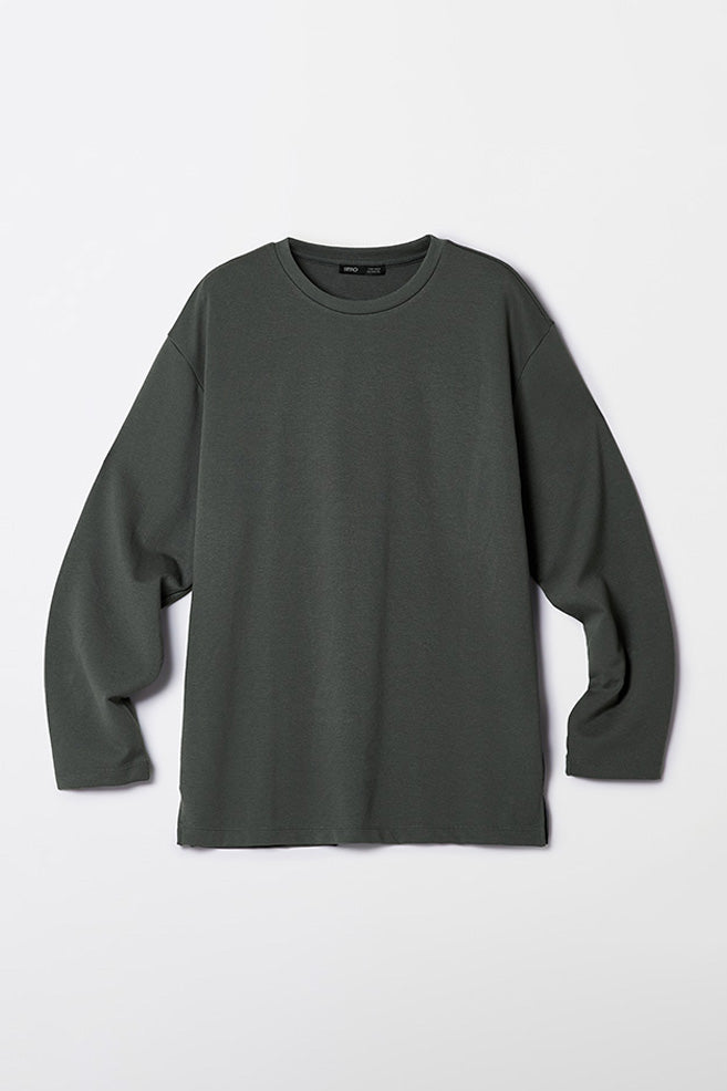 Men Long Sleeve Milano Loose Fit Tee