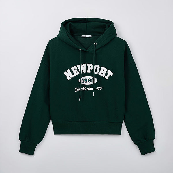 SPAO Women Long Sleeve Newport Hoodie SPMHF11G51 Navy
