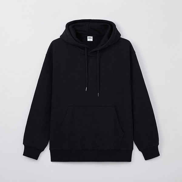 SPAO Men Long Sleeve Overfit Hoodie SPMHF12C01 Black