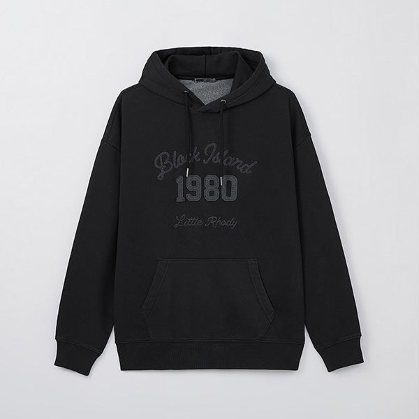 SPAO Men Long Sleeve Graphic Hoodie SPMHF12C51 Black