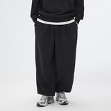SPAO Men Jogger Wide Pants SPMTF12C51 Black