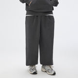 SPAO Men Jogger Wide Pants SPMTF12C51 Charcoal