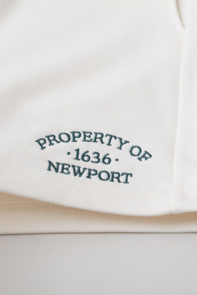 Women Newport Embroidered Shorts