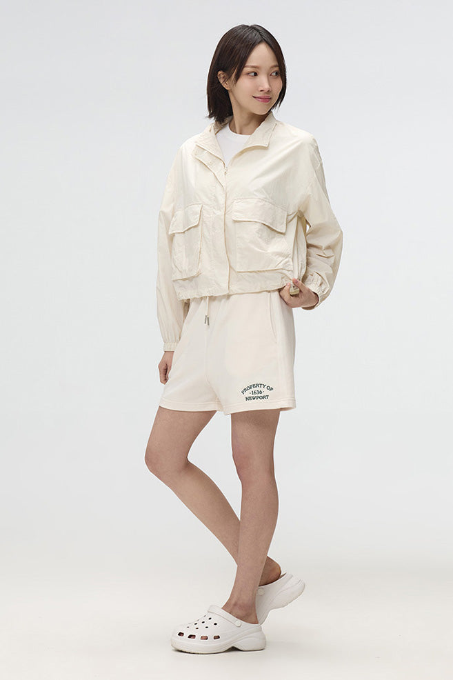 Women Newport Embroidered Shorts
