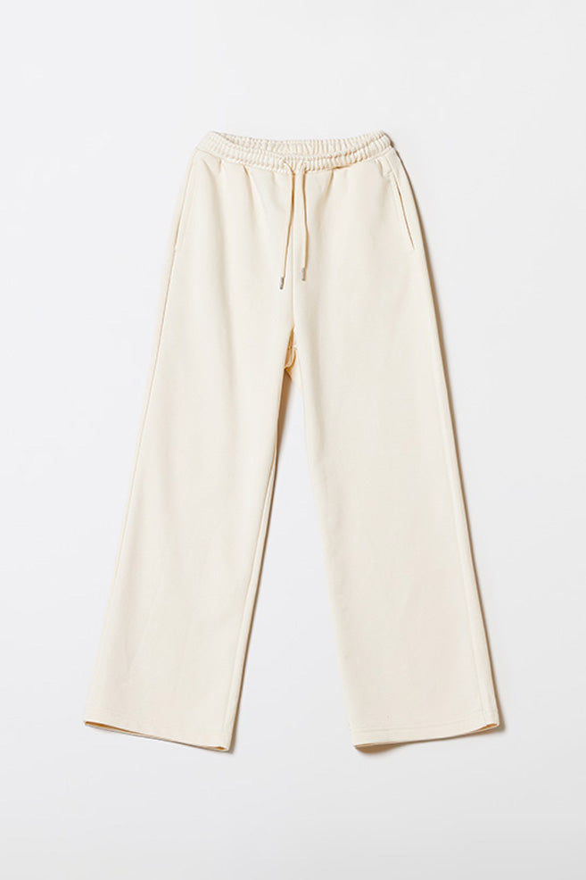Women French Terry Wide Sweatpants