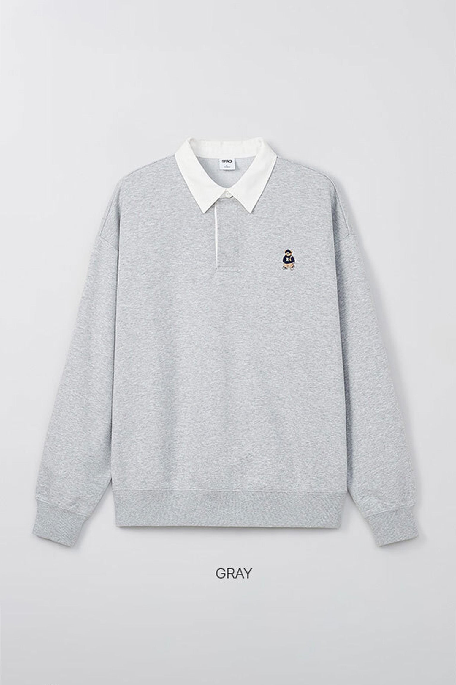 SPAO Men Long Sleeve Woodie Pullover SPMWF12C51 Grey