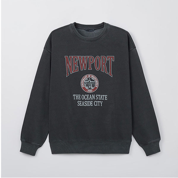 SPAO Men Long Sleeve Newport Pullover SPMWF12C53 Black