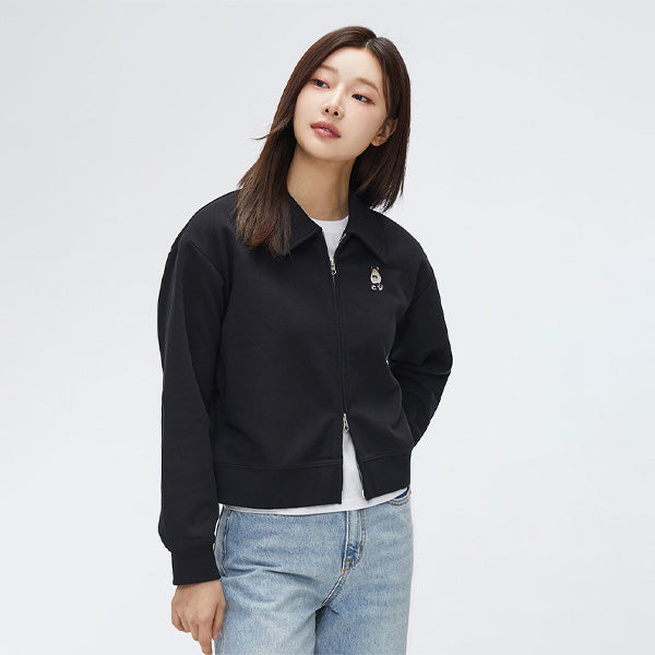 SPAO Women Long Sleeve Woody Crop Knit SPMWF12G51 Cream