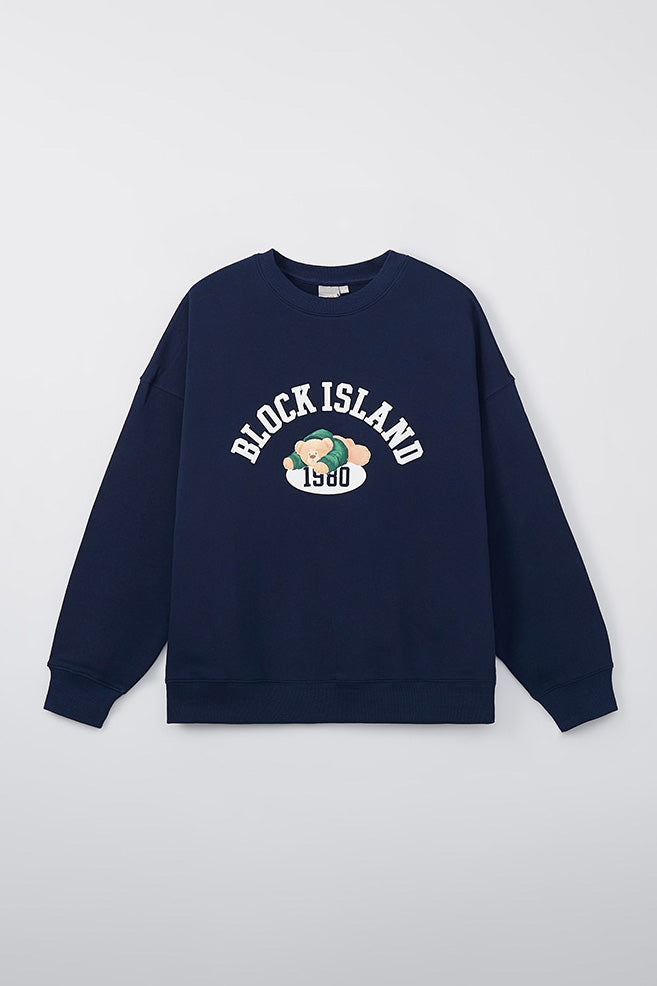Women Long Sleeve Woodie Sweatshirt