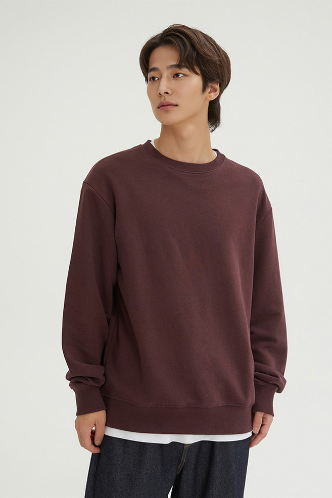 Men Long Sleeve Regular Fit Sweatshirt