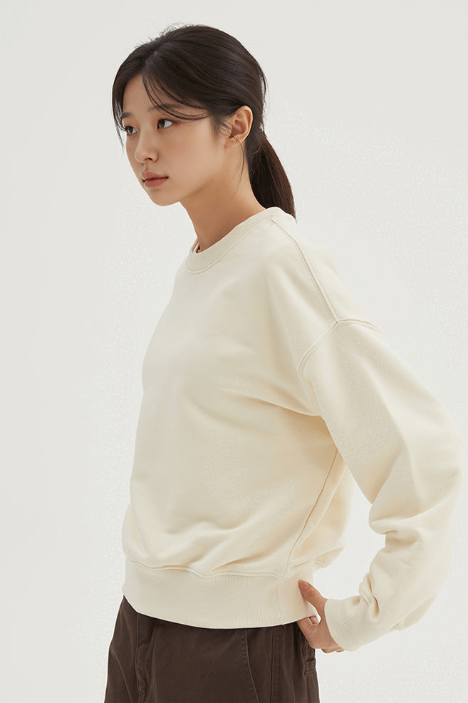 Women Long Sleeve Basic Pullover