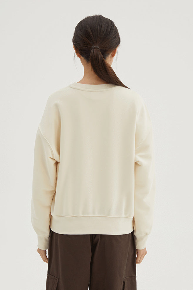 Women Long Sleeve Basic Pullover