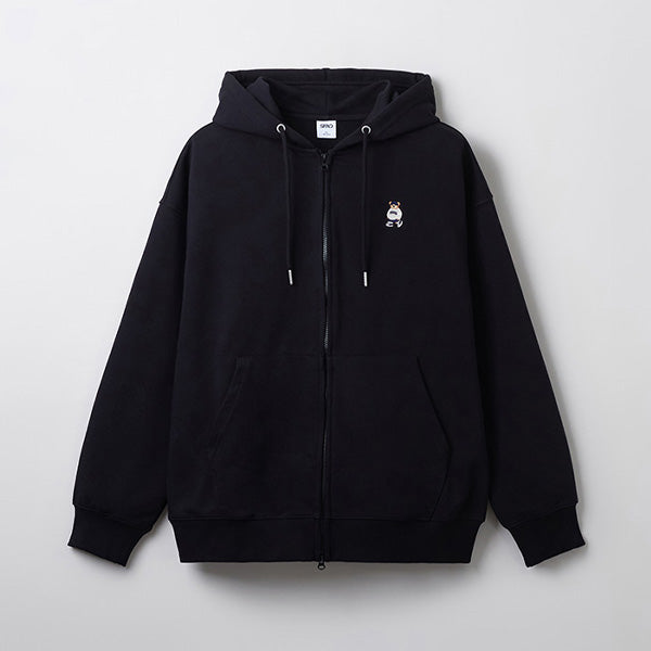 SPAO Men Long Sleeve Woodie Hoodie SPMZF12C80 Light GR