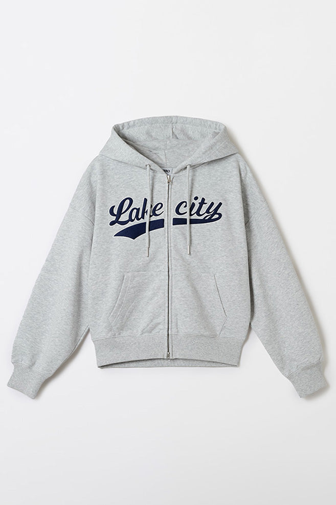 Women Long Sleeve Lake City Crop Hoodie