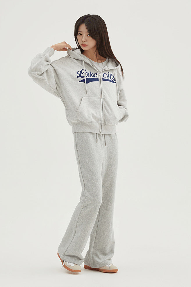 Women Long Sleeve Lake City Crop Hoodie