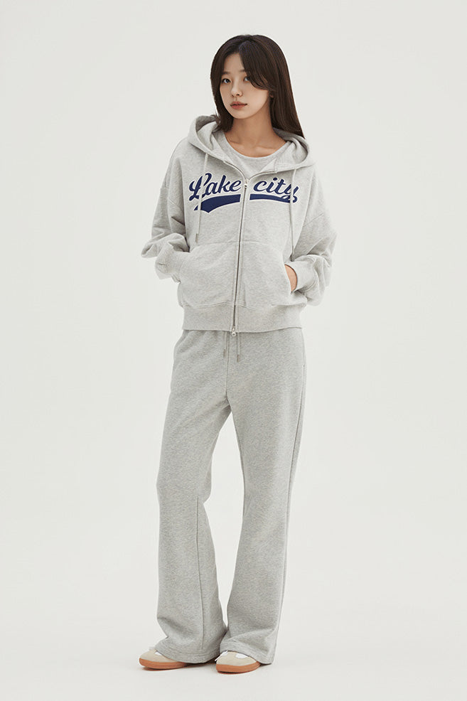 Women Long Sleeve Lake City Crop Hoodie