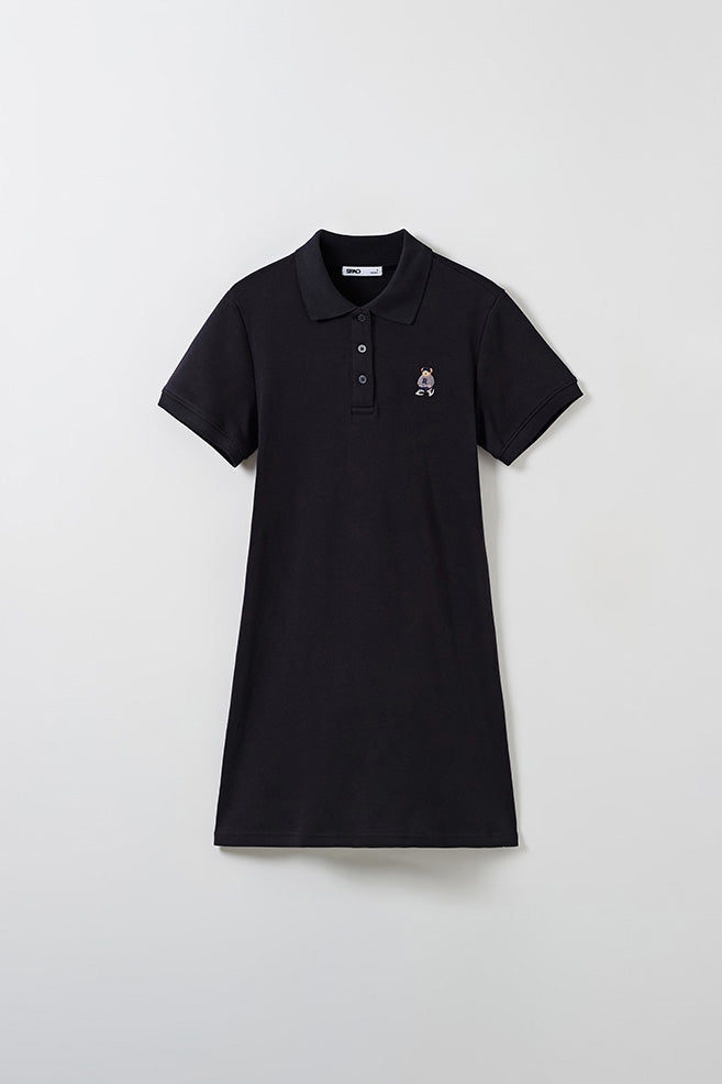 SPAO Women Short Sleeve Collar Dress