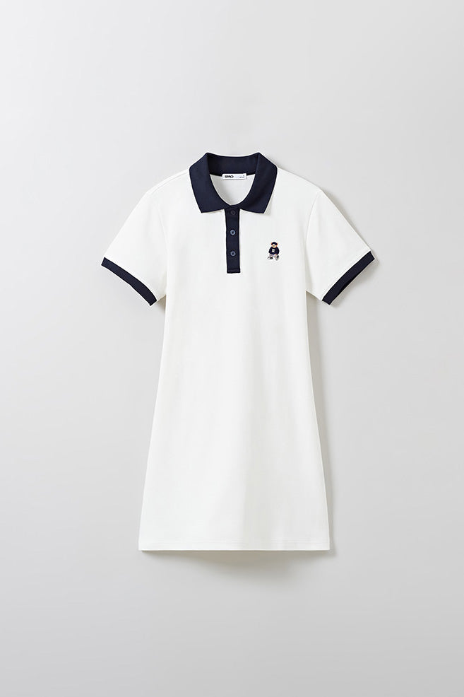 SPAO Women Short Sleeve Collar Dress