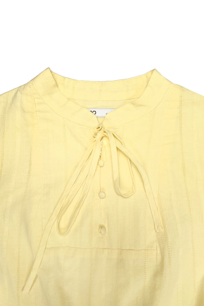 Women Short Sleeve Mandarin Collar Dress