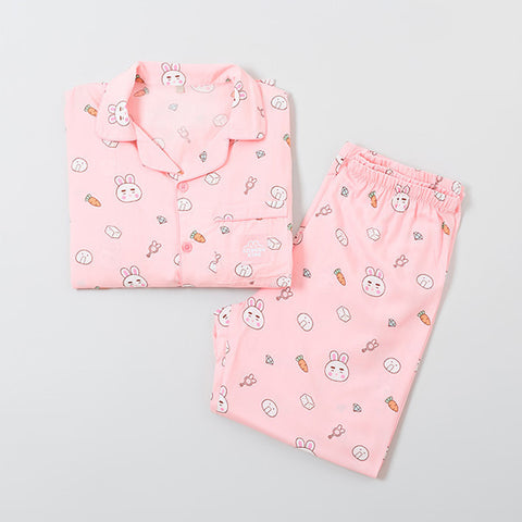 SPAO Unisex Long Sleeve SHINEE Pyjamas SPPPD49U12 Pink