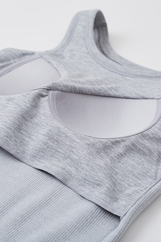 Women Sleeveless Bra-In Tank