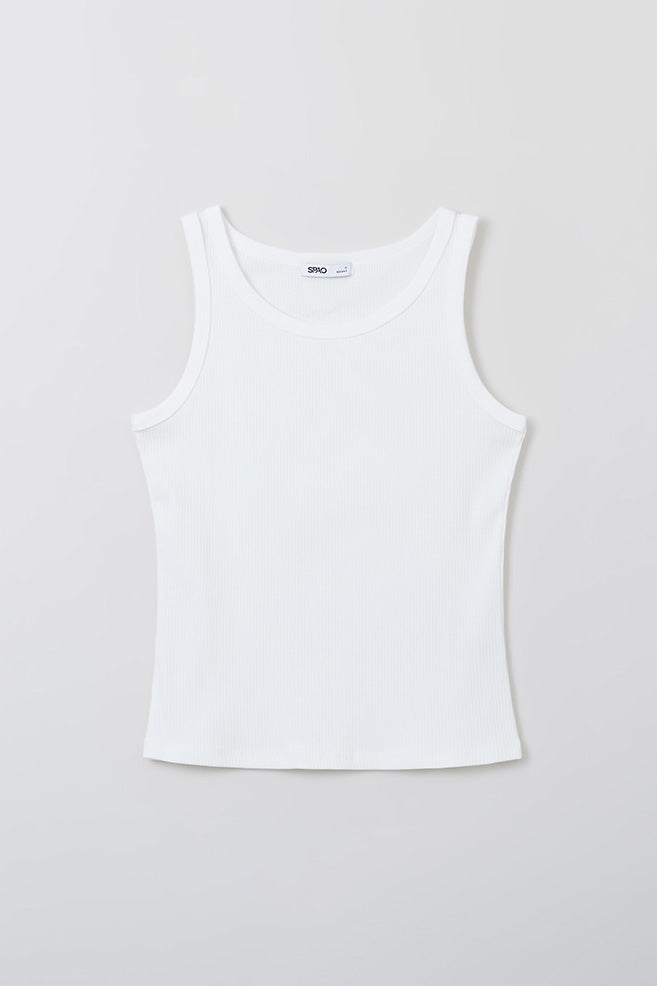 SPAO Women Sleeveless Rib Tank