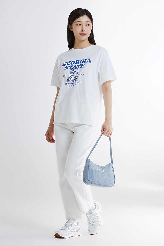 SPAO Women Short Sleeve Bread Girl Tee