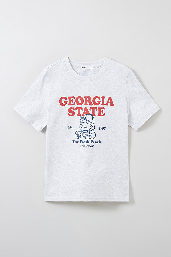 SPAO Women Short Sleeve Bread Girl Tee
