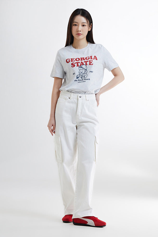 SPAO Women Short Sleeve Bread Girl Tee