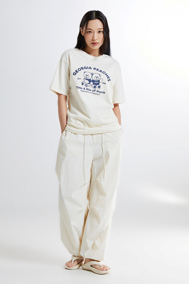 SPAO Women Short Sleeve Sweet Bear Tee
