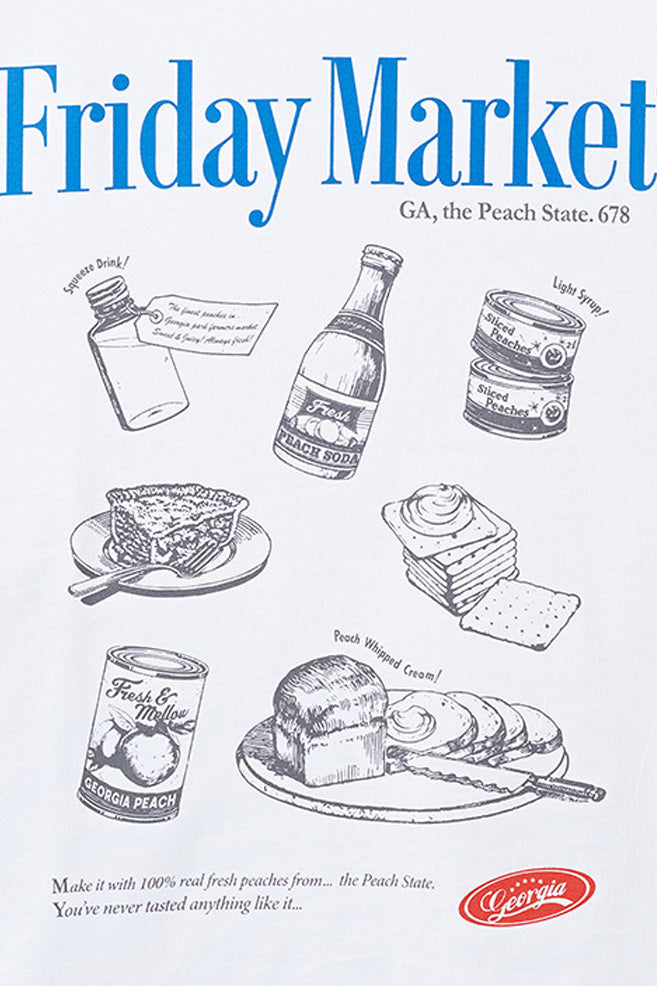 SPAO Men Short Sleeve Friday Market Tee