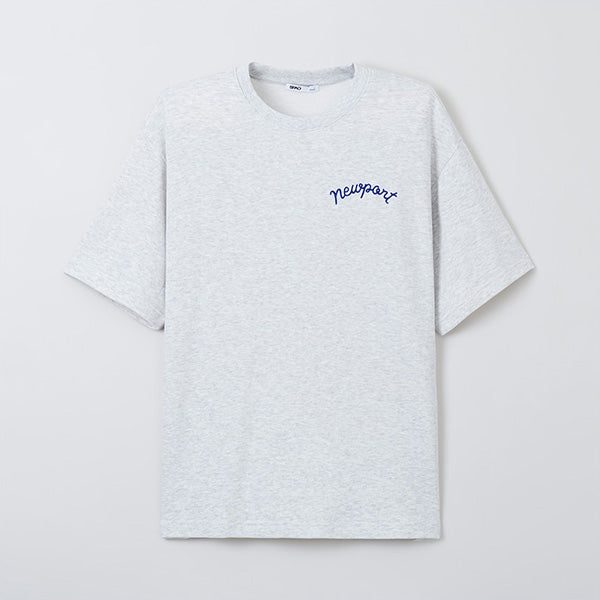 SPAO Men Short Sleeve Newport Tee SPRPF23C61 White