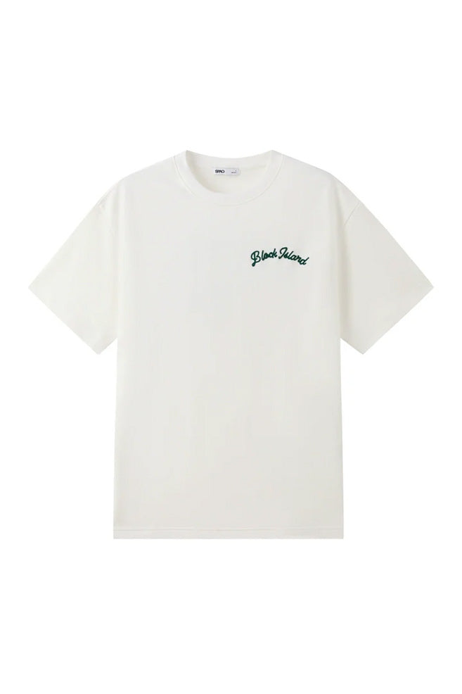 Men Short Sleeve Block Island Tee