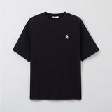 SPAO Men Short Sleeve Woodie Tee SPRPF24C41 Black