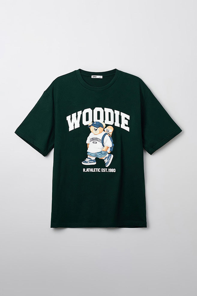 SPAO Men Short Sleeve Woodie Tee